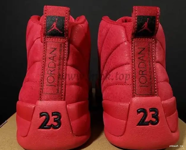 God PK Air 12 “Bulls”retail Jordan leather 0501